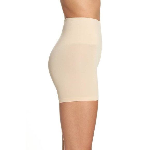 Yummie Tummie Ultralight Seamless Shaping Shorts Frappe Size 1X 2X NWT IMPERFECT - Picture 3 of 10